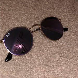 Ray Ban Purple reflective sunglasses